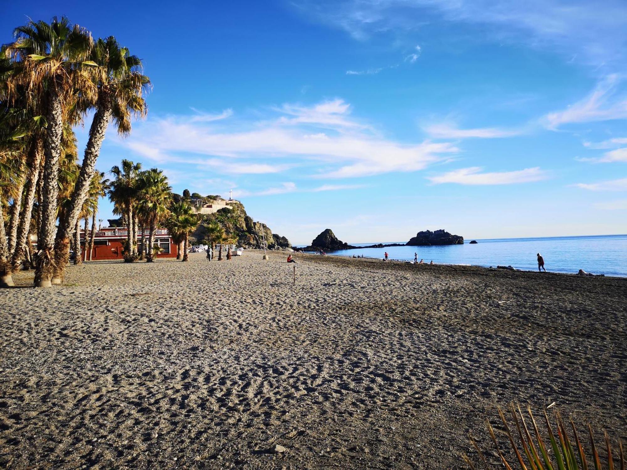 Magnificas Vistas Al Mar Apartment อัลมูเญการ์ ภายนอก รูปภาพ