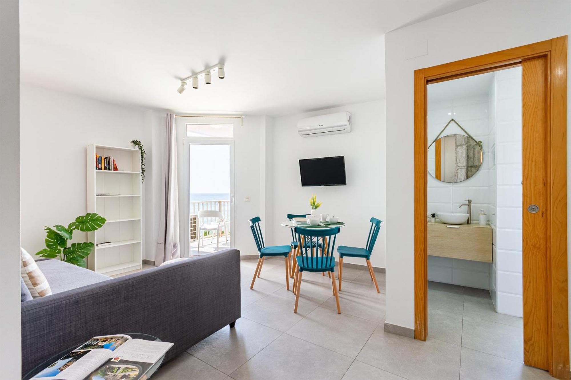 Magnificas Vistas Al Mar Apartment อัลมูเญการ์ ภายนอก รูปภาพ